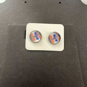 Cougar sports team earrings
